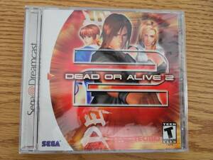 NEW SEALED DOA2 Dead or Alive 2 Sega Dreamcast 海外 即決