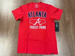 '47 ATLANTA BRAVES FRANKLIN TEE M MENS NWT NEW TRUIST PARK T SHIRT PERU MLB $35 海外 即決