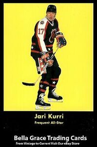 1991-92 Parkhurst Jari Kurri #223 Los Angeles Kings NHL Hockey 海外 即決