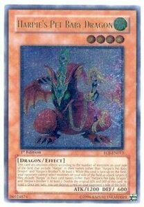 Harpie's Pet Baby Dragon - EOJ-EN013 - Ultimate Rare - Unlimited Edition Heavily 海外 即決