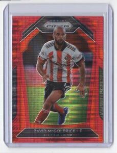 2020 Panini Prizm Premier League Red Pulsar David McGoldrick Sheffield United 海外 即決