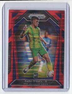 2020 Panini Prizm Premier League Red Pulsar Dara O'Shea Rookie West Bromwich 海外 即決