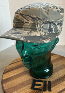 US AIR FORCE DIGITAL CAMO UTILITY CAP, SIZE 7 3/8 IN EXCELLENT CONDITION E11 海外 即決