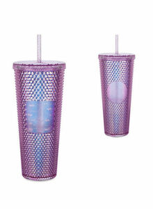 Disneyland Geometric Starbucks Tumbler with Straw Pink 海外 即決