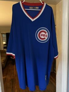 5xt Chicago Cubs Jersey Majestic Cooperstown 海外 即決