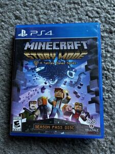 Minecraft: Story Mode Season Pass Disc (Sony PlayStation 4, PS4, 2015) 海外 即決