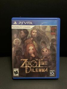 Zero Time Dilemma (Sony PlayStation Vita, 2016) 海外 即決