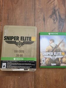 Sniper Elite III 3 Xbox One Collectors Edition Complete 海外 即決