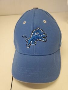 Fan Favorite Kids NFL Blue Detroit Lions Adjustable Blue, Gray Logo Hat Cap 海外 即決