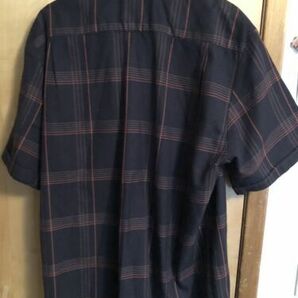 vintage shadow plaid flannel shirt By Sir Guy In Nevada Size L Brown 海外 即決の画像3