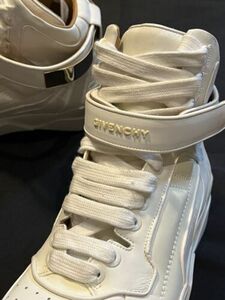 GIVENCHY OPTIC MIRRORS WHITE TYSON SNEAKERS TRAINERS SHOES SIZE 9 42 AUTHENTIC 海外 即決