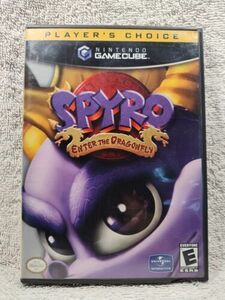 Spyro: Enter the Dragonfly (GameCube, 2002) CIB w/ Reg Card VGC Tested FREE SHIP 海外 即決