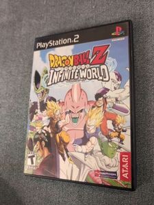 Dragon Ball Z: Infinite World PS2(Sony PlayStation 2, 2008) CIB READ DESCRIPTION 海外 即決