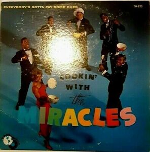 THE MIRACLES~"COOKIN' with THE MIRACLES"~U.S.ORIG.1961 T-223~"VG/VG"~LP!!! 海外 即決