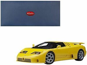 Bugatti EB110 SS Super Sport Giallo Bugatti Yellow with Silver Wheels 1/18 Mode 海外 即決