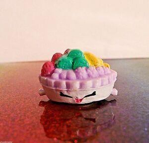 Shopkins Food Fair Series #4 FIFI FRUIT TART White Mint OOP Free US 海外 即決