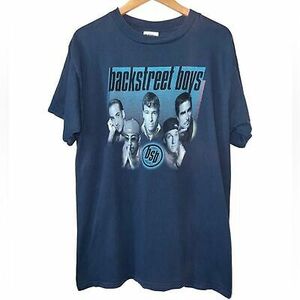 Vintage 90s Backstreet Boys Original Music Album Band Tee 海外 即決