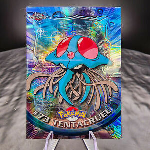 Tentacruel Topps Chrome 2000 ポケモン TV Spectra Foil Mint Card Series 1 海外 即決