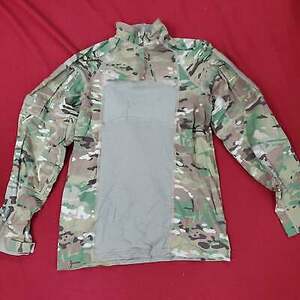 NOS US Army XL Xtra Large 1/4 Quarter Zip Type 2 Combat OCP Multicam FRAC Top Sh 海外 即決