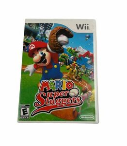 Mario Super Sluggers (Wii, 2008) - No Manual - Tested & Working 海外 即決