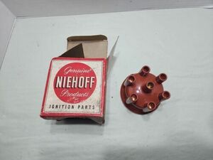 DISTRIBUTOR CAP NIEHOFF # FF-60H vintage NOS - GERMANY BMW PORSCHE VOLVO ALFA 海外 即決