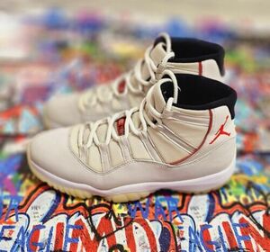 Jordan 11 Retro Platinum Tint - 378037-016 - サイズ28cm(US10) - Used 海外 即決