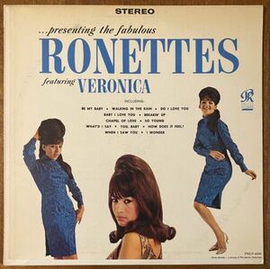 Presenting The RONETTES 1965 US PhilLies //Capitol Records STEREO Record Club LP 海外 即決