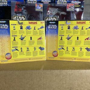 VTG 1995-1999 Galoob/Hasbro Star Wars Micro Machines Lot of 15 (many HTF RARE) 海外 即決の画像4