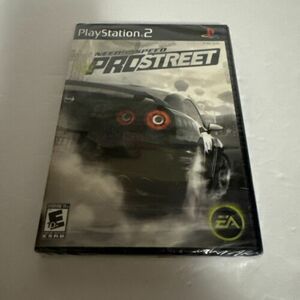 Need for Speed: ProStreet (Sony PlayStation 2, 2007) CIB, NIB, Factory Sealed 海外 即決