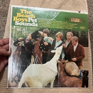 Beach Boys Pet Sounds バイナル LP t2458 (1966) Mono Brian Wilson Original Record 海外 即決