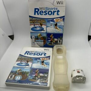 Wii Sports Resort Big Box Bundle With Game & Motion Plus Adapter Complete/Tested 海外 即決