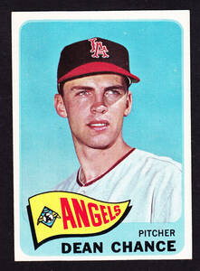 1965 TOPPS #140 DEAN CHANCE ANGELS 海外 即決