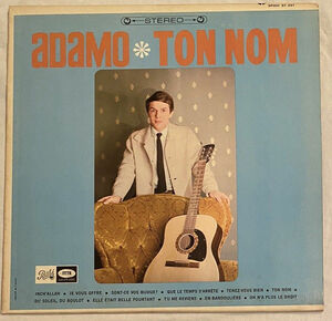 SALVATORE ADAMO Ton Nom BELGIAN ITALIAN SINGER Canadian Import FOLK ロック POP 海外 即決