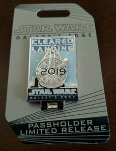 Disney Parks Star Wars Galaxy's Edge Passholder Limited Release Collectible Pin 海外 即決