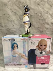 【新品・未開封】ウマ娘、豚レバ、魔法少女まどか☆マギカ　フィギュア3種