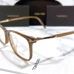 ★1円スタート★ 正規品 トムフォード TOMFORD TF5398 F FT5398 062 鼈甲 サングラス メガネ 眼鏡の画像2