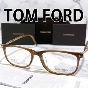 ★1円スタート★ 正規品 トムフォード TOMFORD TF5398 F FT5398 062 鼈甲 サングラス メガネ 眼鏡の画像1