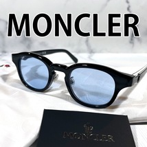 ★1円スタート★ カラーレンズ交換済み 正規品 モンクレール MONCLER ML5184 001 ブラック サングラス メガネ 眼鏡 モンクレ アイウェア _画像1