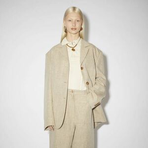  с биркой Acne Studioshemplinen большой размер tailored jacket Acne s Today oz 