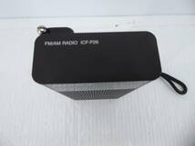 ★☆SONY ワイドFM対応 FM/AMコンパクトラジオ ICF-P26 動作品 オマケ新品電池付き☆★_画像2