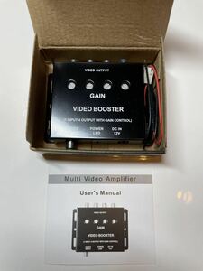 Multi Video Amplifier アンプ　分配器　ビデオ分配器