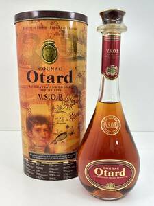 TN0602-181 3069【1円スタート】 オタール　Otard　VSOP　コニャック　ブランデー　箱付き　700ml　40％　未開栓　古酒