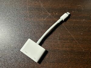 純正品 Apple Lightning アップル 純正品 AV アダプタ HDMI 変換ケーブル iPhone iPad 動作確認済み ライトニング アイフォーン対応