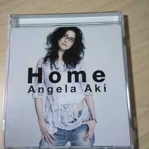 V009　CD　アンジェラ・アキ Home　１．Kiss Me Good-Bye　２．Love Is Over Now　３．心の戦士　４．MUSIC