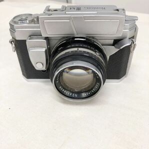 1円〜【Konica FUJICA PRIMOFLEX】3-23 single-8 ⅢM レンズ 三脚（ジャンク品）の画像5