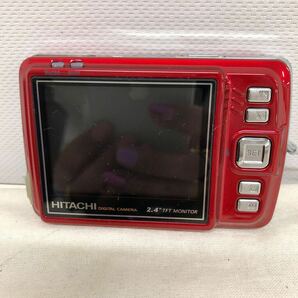 1円〜【HITACHI】3-29i.mega 5.0 デジカメ 4× F/3.2 f＝7.35mm （ジャンク品）の画像3