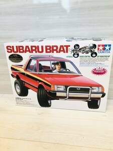 タミヤ 1/10 スバルブラット ラジコン 初回限定 シルバーメッキフレーム 58384 TAMIYA RC SUBARU BRAT 未使用品