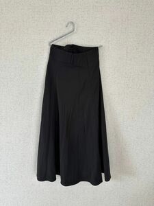 フレアスカート サイズフリー ブラック