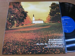 LP0929／シューリヒト：モーツァルト 交響曲第40,41番「ジュピター」.