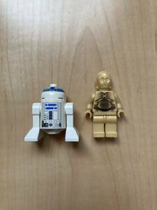 LEGO レゴ スターウォーズ ミニフィグ　R2-D2 C-3PO